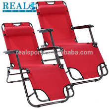 Fashion Hot Color Red Folding Zero Gravity Office Chair Folding Portable Lounge Chair